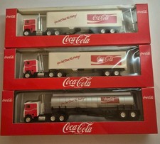 Herpa H0 1:87 Coca Cola LKW Set 3 St&uuml;ck OVP neu Modell Sammler Truck Konvolut