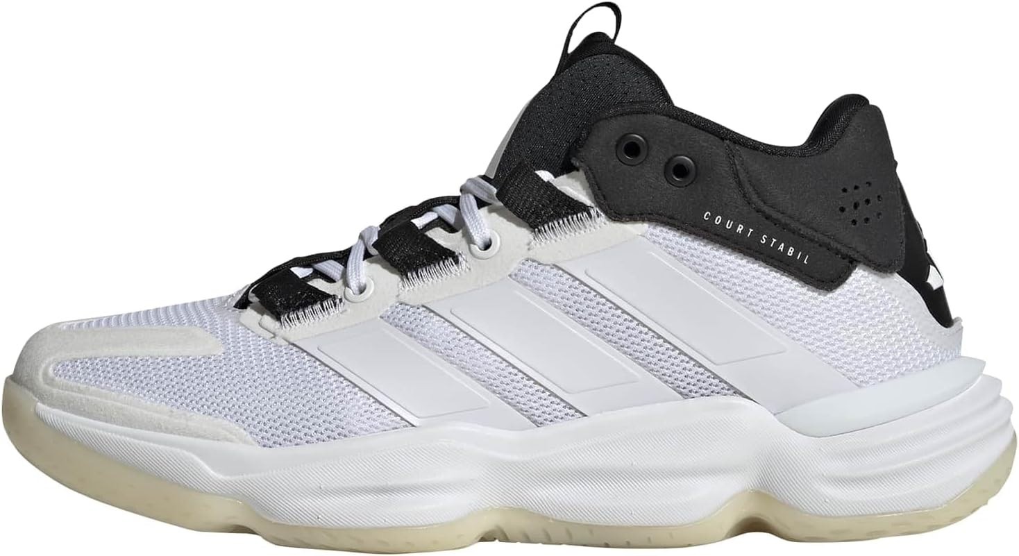 Adidas Women Court Stabil Indoor Shoes White