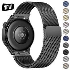 Magnetic Milanese Metal Strap Band for Garmin Vivoactive 4 Venu 3/2/265/255/570