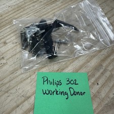 Philips 312 Turntable Parts Read   Disassembly Screws Spacers Levers Etc