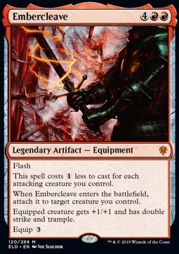 Magic/MTG Embercleave ELD-120 Mythic Standard Chinesisch NM