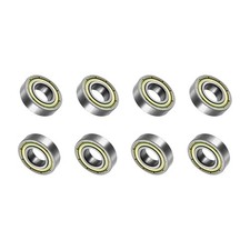 8PCS 10x22x6mm Deep Groove Ball Bearings