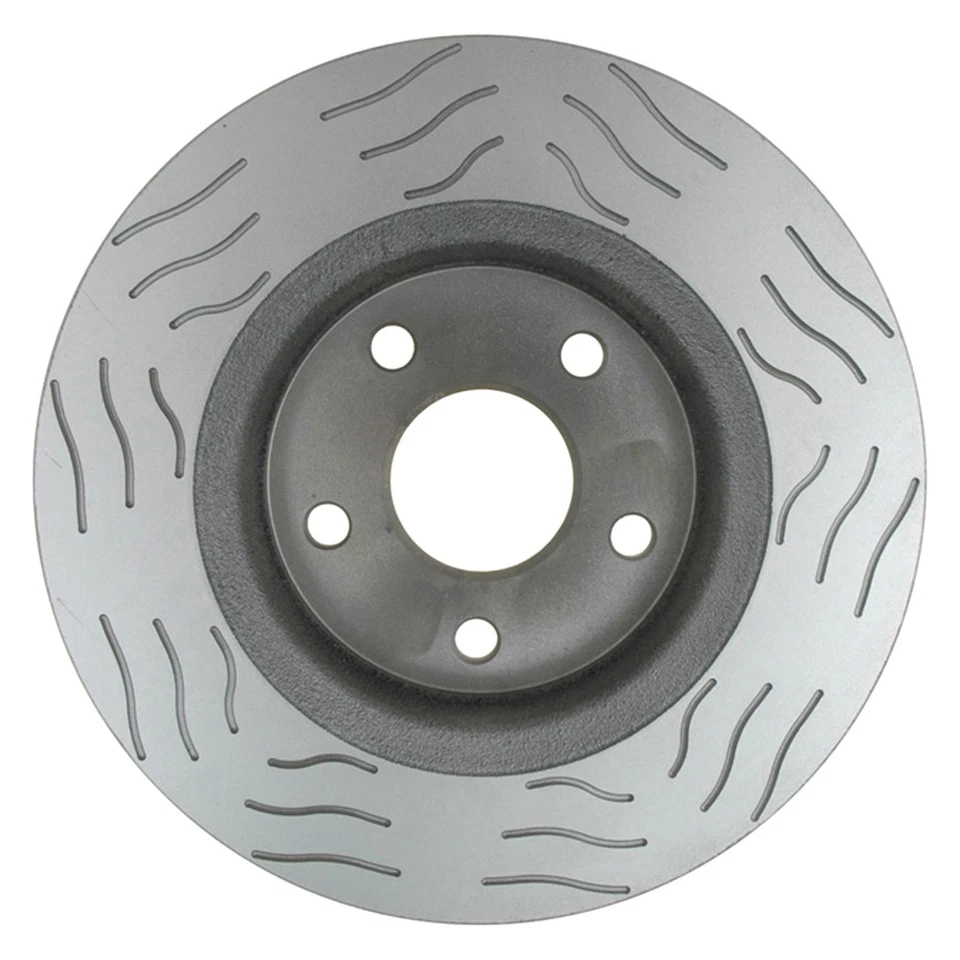 For Jeep Grand Cherokee 05-10 ACDelco Gold Slotted 1-Piece Front Brake Rotor Foto 4 de 4