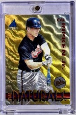 Cal Ripken Jr. RARE PINNACLE GOLD WAVE INVESTMENT CARD BALTIMORE ORIOLES MINT SP