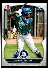 2023 Bowman #BP-28 Martin Gonzalez Prospects