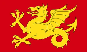 Wessex Flag Self Adhesive Vinyl Sticker