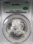 1880-S Morgan Dollar CAC MS65+ PLUS Flashy Coin $1