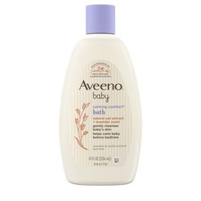 Aveeno Baby Calming Comfort Bath  Wash with Relaxing Lavender  Vanilla Scents