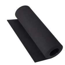 Black Foam Sheets Roll, Premium Cosplay EVA Foam Sheet 4mm Thick,59"x13.9"