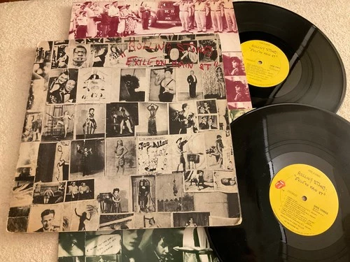 The Rolling Stones - Exile On Main Street (with 12 Post Cards) (EX/VG+)*