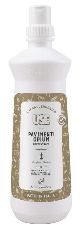 Use IPOALLERGENICO Pavimenti OPIUM 1 litro