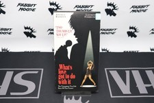 What's Love Got To Do With It VHS 1993 Biopic Original Release Touchstone