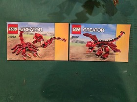 Lego Creator 3 in 1 Red Creatures #31032
