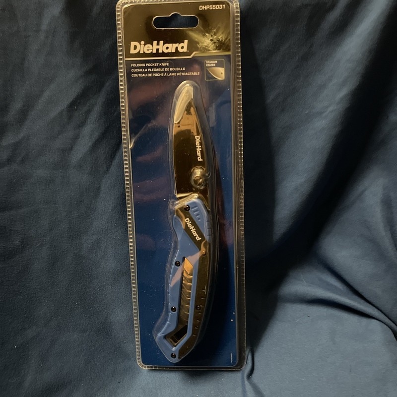 Diehard Folding Pocket Knife 