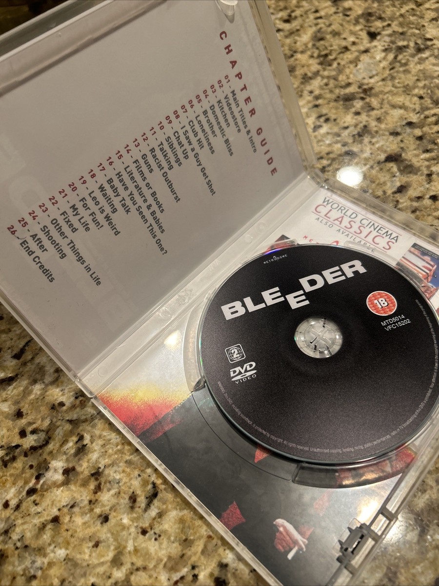 bleeder 1999 - dvd (Nicolas Winding Refn) (Out Of Print) | eBay