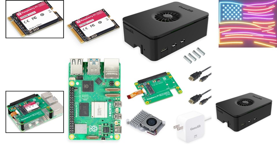 Raspberry Pi 5 Desktop PC with SSD Fully Assembled 256 GB SSD | eBay