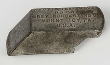 Vintage Arctic Ice Shave Tool Grey Ironcasting Mount Joy PA Made In USA