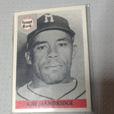 Front Row All-Time Great Series Ray Dandridge Certificate Baseball Card
