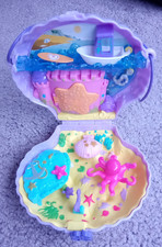 Polly Pocket Shell Bag Under The Sea House wGOOD COND, CHARITY SALE