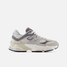 BIG KIDS NEW BALANCE 9060 GREY/GREY GC9060GY-SIZE 4.5-W
