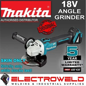 Makita 18V 125Mm 5" Diapositive sans fil sans fil Li-Ion DGA504Z Peau