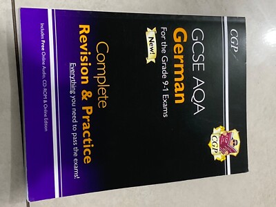 cgp gcse aqa german complete revision and practise for the grade 9-1 exams 