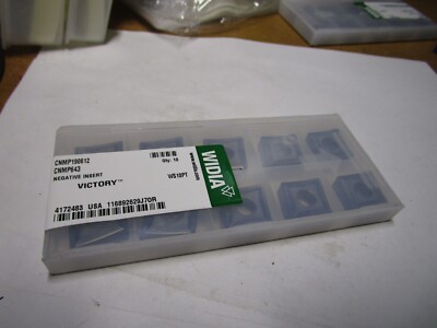 WIDIA 4172483 CNMP643 Grade WS10PT NEGATIVE INSERT QTY 10