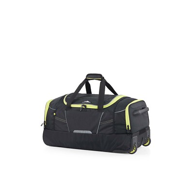 High Sierra Ultimate Access 66cm Wheeled Duffel Black-Lime