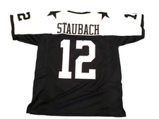 UNSIGNED CUSTOM Sewn Stitched Roger Staubach Thanksgiving Jersey - M L XL 2XL 3X