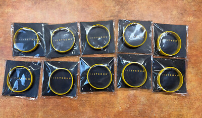 10 YOUTH (xs-m) SIZE LIVESTRONG BAND LANCE ARMSTRONG BRACELET
