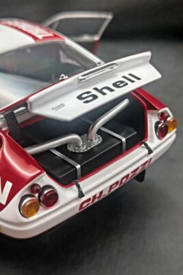 Kyosho 1/18 Ferrari 365 GTB4 Competizione Daytona Coupe #39 Red No