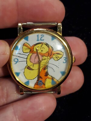 Vintage Timex Disney Tigger Watch Winnie the Pooh - Needs 