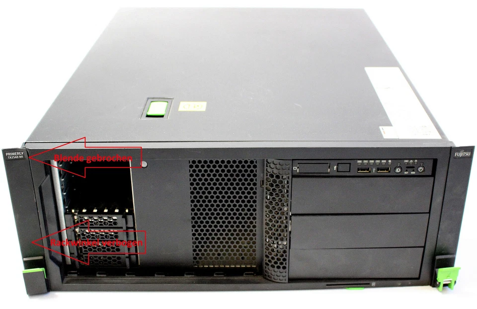 Fujitsu Server Primergy TX2540 M1 1x Intel Xeon E5-2430 V2 2,50GHz 32GB RAM 19"
