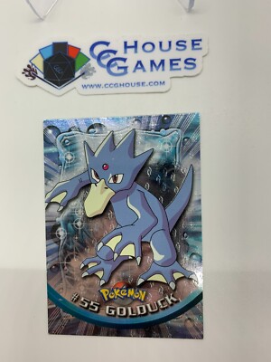 ⑨Animation Edition #55　ゴルダック ☆ Pokemon Topps TV Animation Series Golduck #55 Black Label Holo