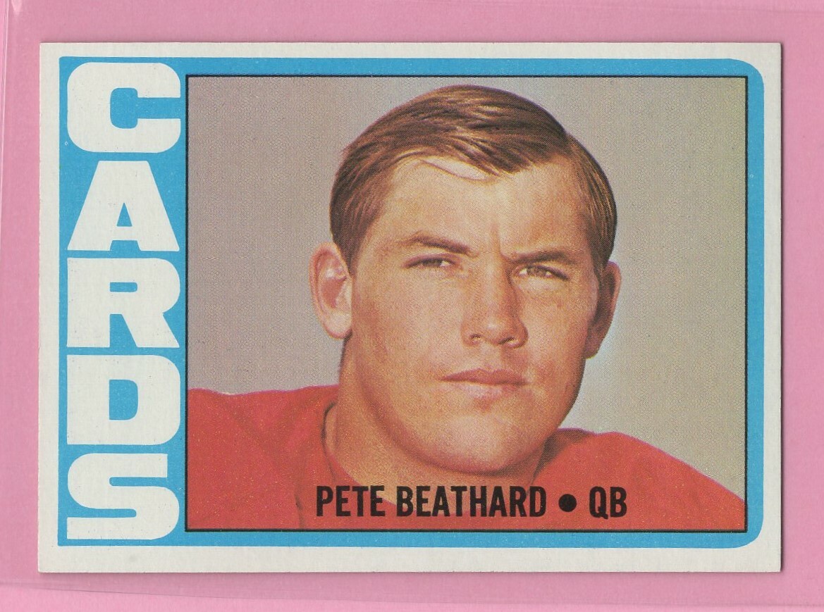 1972 Topps # 184 Pete Beathard - Cards - Box 727-345