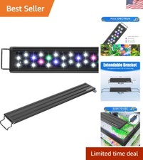 Energy-Efficient 12 Inch LED Aquarium Light with Toggle Switch   Modern Design