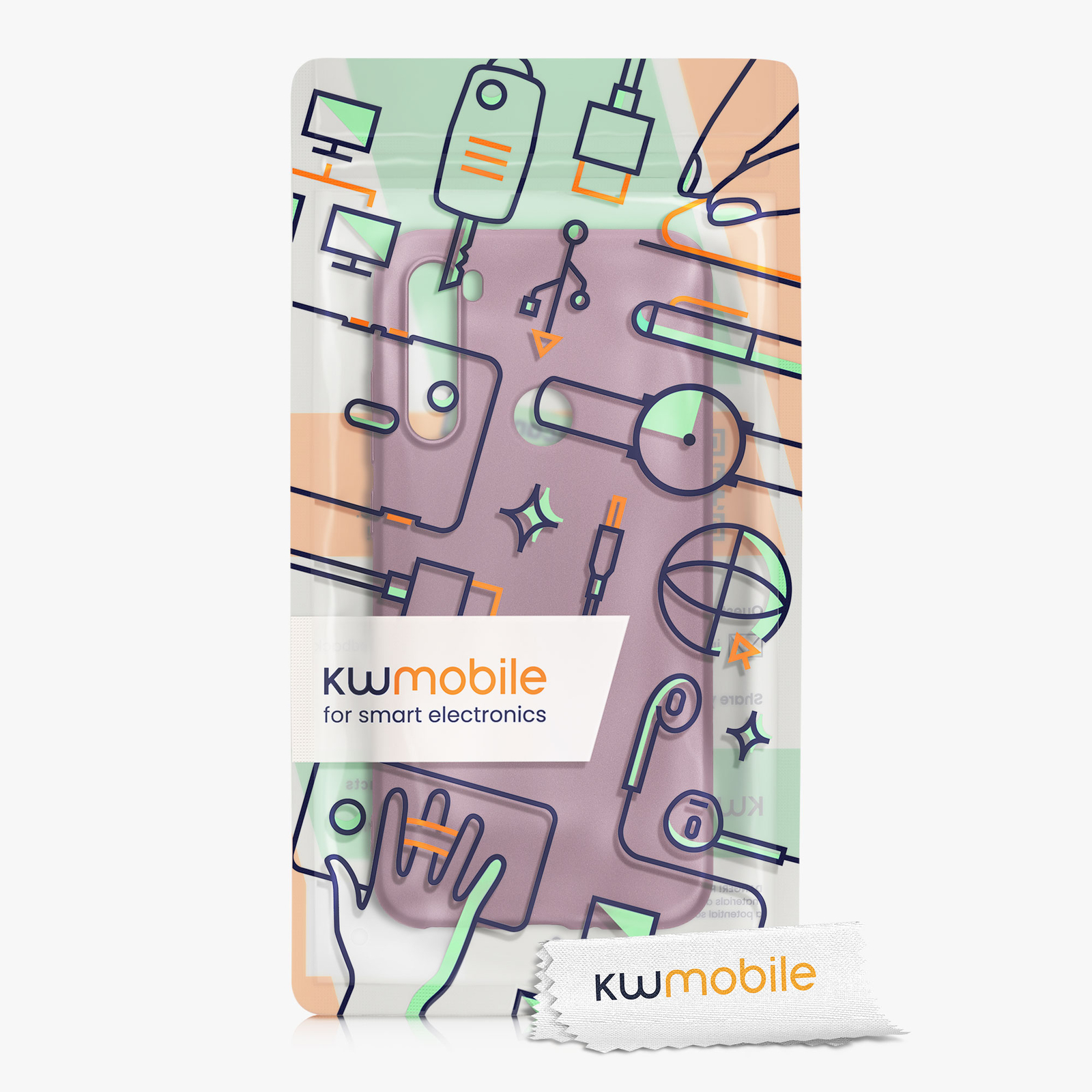 Guxira Cover Pelle per Xiaomi Redmi Note 8 (2019/2021), Silicone Custodia A Libro Portafoglio Flip Case con Antiurto Magnetica Slot Carte per Ragazze Donne - Gatto Bianco