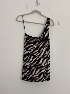 Magicsuit Womens Swimsuit Size 10 Zimbabwe Amal Swim Dress Convertible New