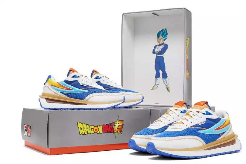 hijo dinosaurio Extracción Tenis Fila Renno X Dragon Ball Super Vegeta | eBay