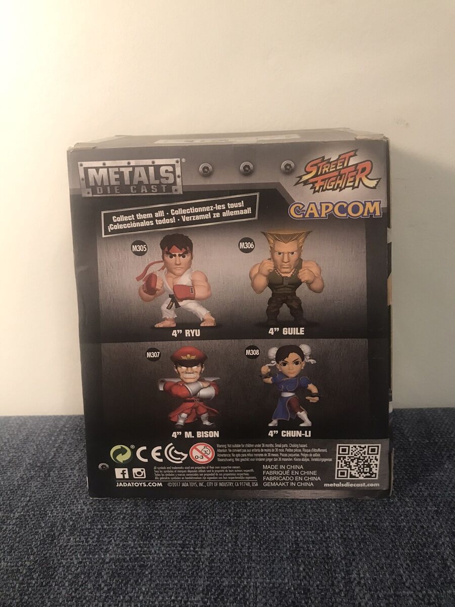 Boneco Guile - Street Fighter - Metals Die Cast M306 em Promoção