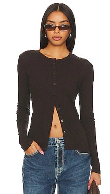 lna modal cardigan Black Button Down. NWT Size M, Sweater, Jacket.