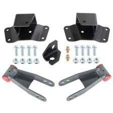 4 Rear Drop Kit Shackle Hanger For 88-98 Chevy Gmc K1500 Silverado Sierra 1500