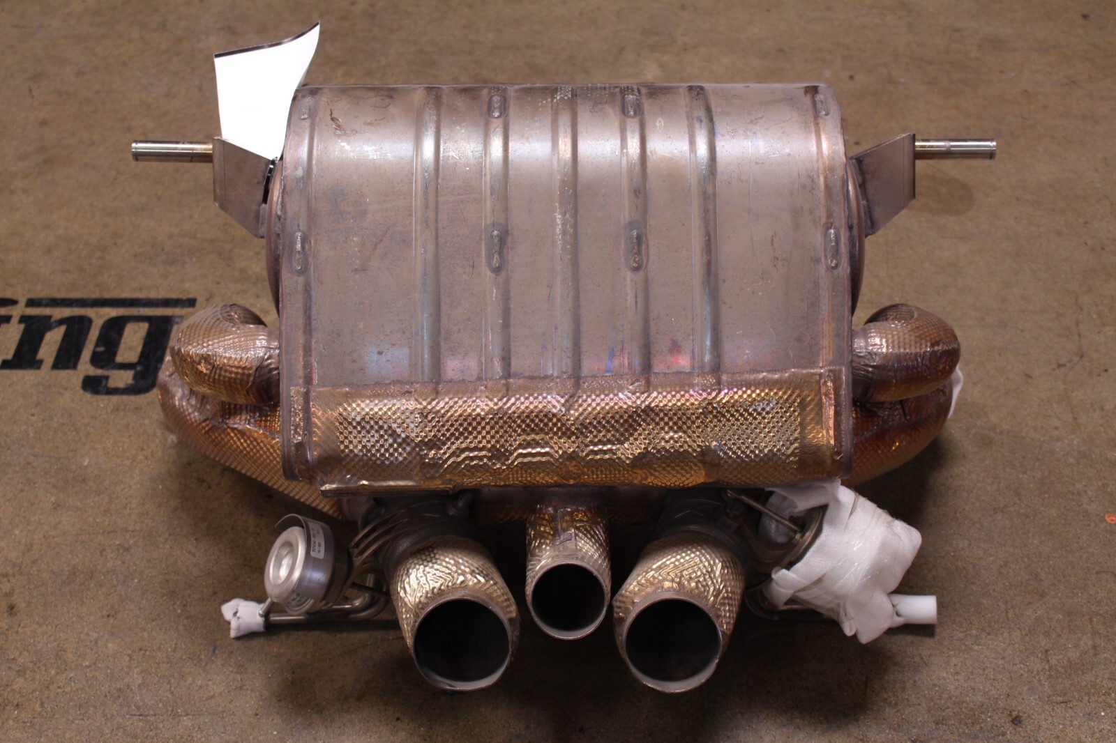 Lamborghini Aventador LP740, Exhaust Muffler, Used, P/N 470251051L