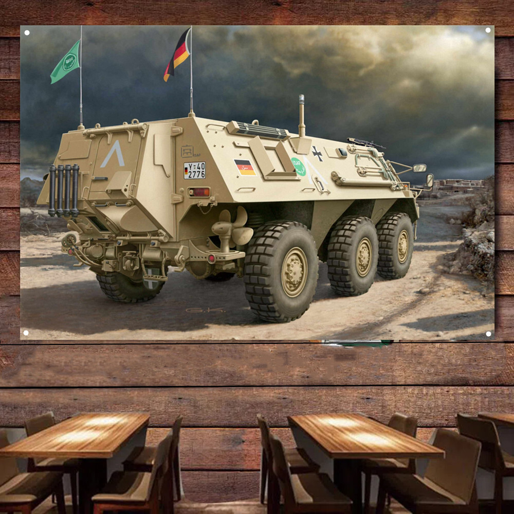 German TPz-1 armored personnel carrier Wall Decor Banner Flag Armored Poster 2