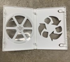  1 Nintendo Wii White Replacement Game Case, One, Official Wii Case