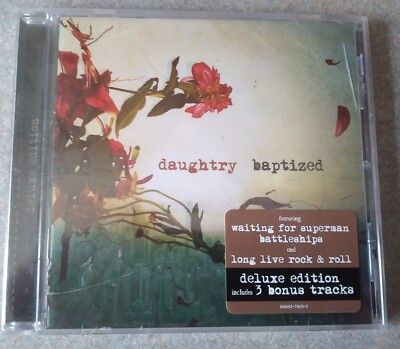 DAUGHTRY ''Baptized'' (Deluxe Edition) w/ 3 BONUS TRACKS'' SEALED!!!
