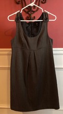 Women’s MOSSIMO Stretch Brown Lined JUMPER DRESS Size-XS