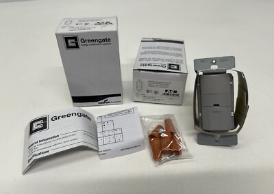 1 NIOB Cooper Controls Greengate OSW-P-1001-Mv-G Wall Switch Occupancy Sensor