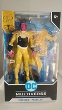 McFarlane DC Multiverse Sinestro Parallax Gold Label NEW