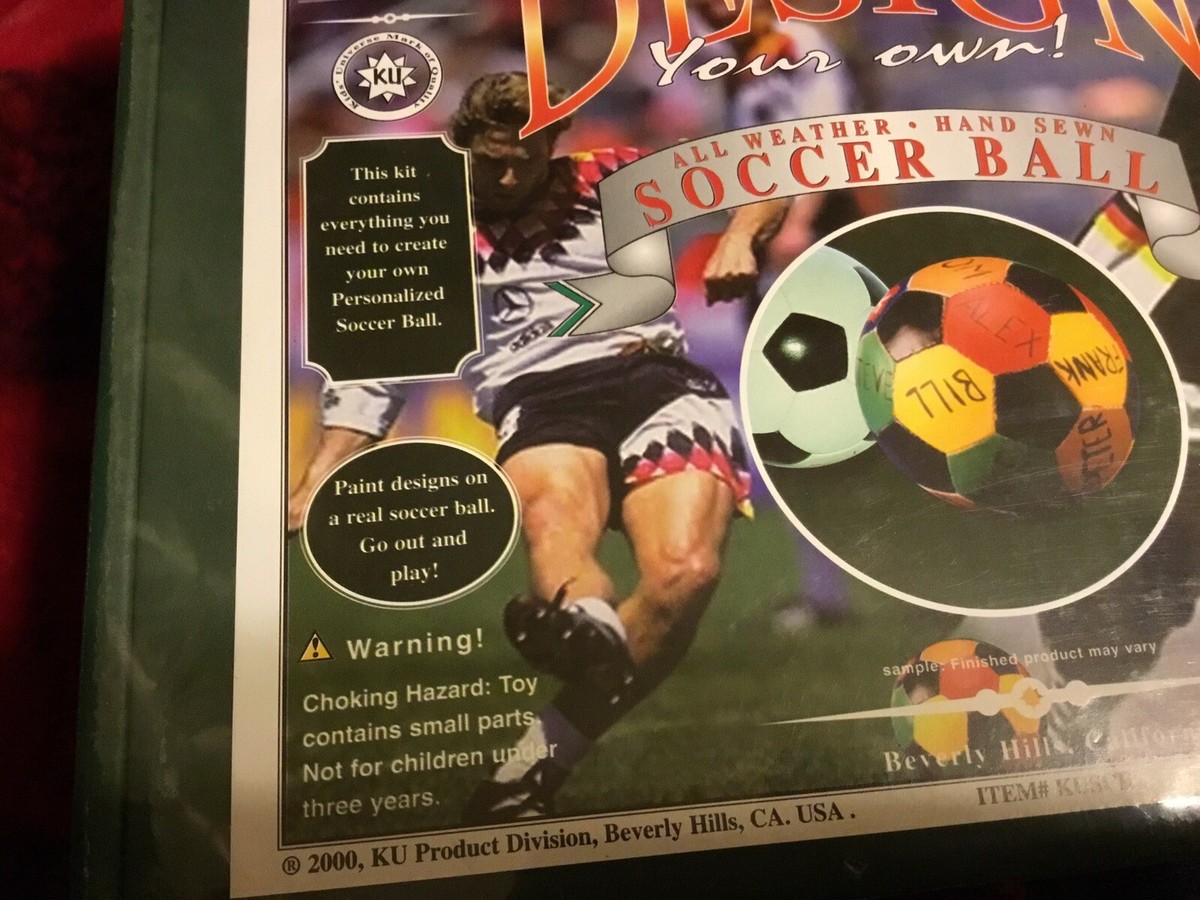 Sport Craft Kit “￼Design your own Soccer Ball “NEW